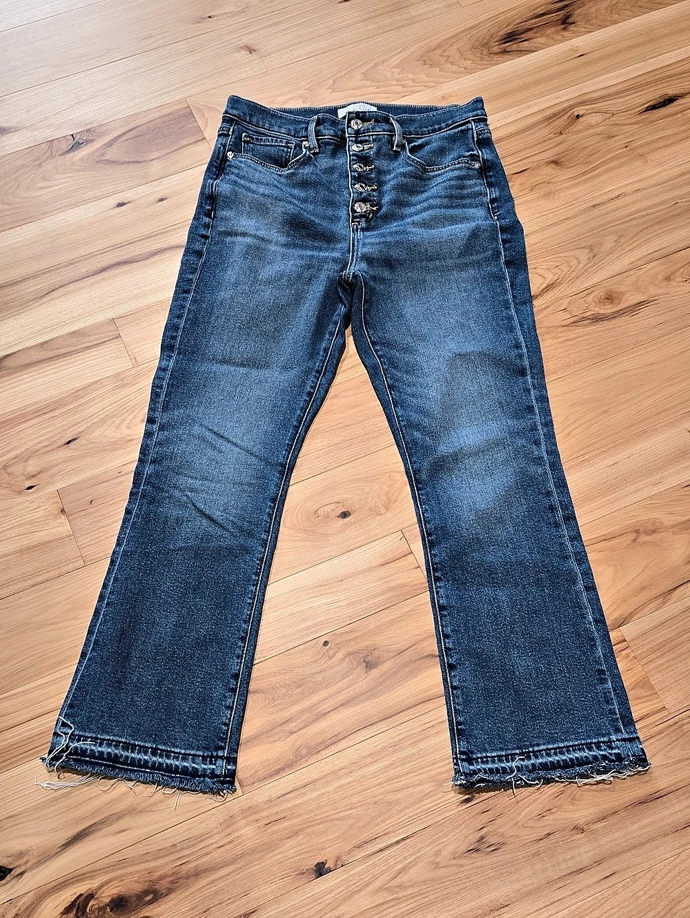LOFT Wide Leg Jeans Waist 27 Blue